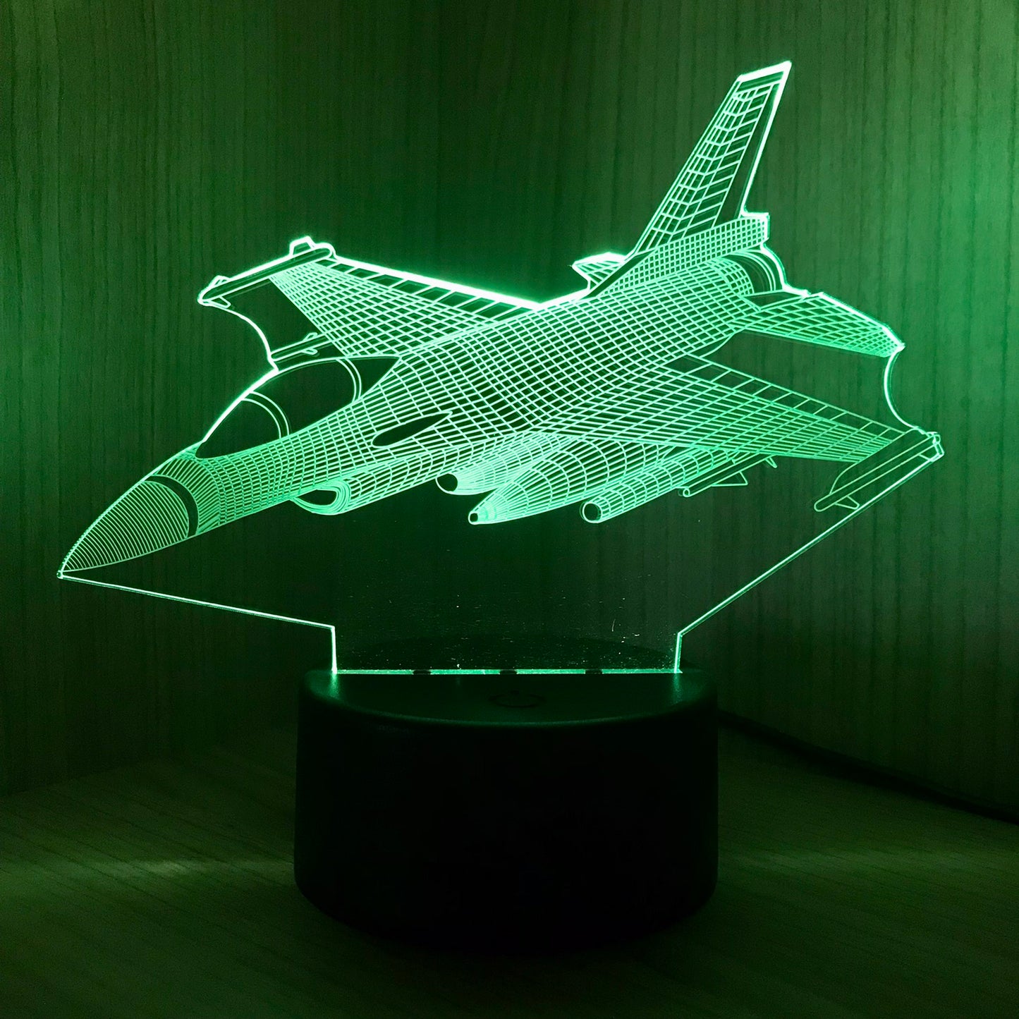 Lampe 3D Avion de chasse F16