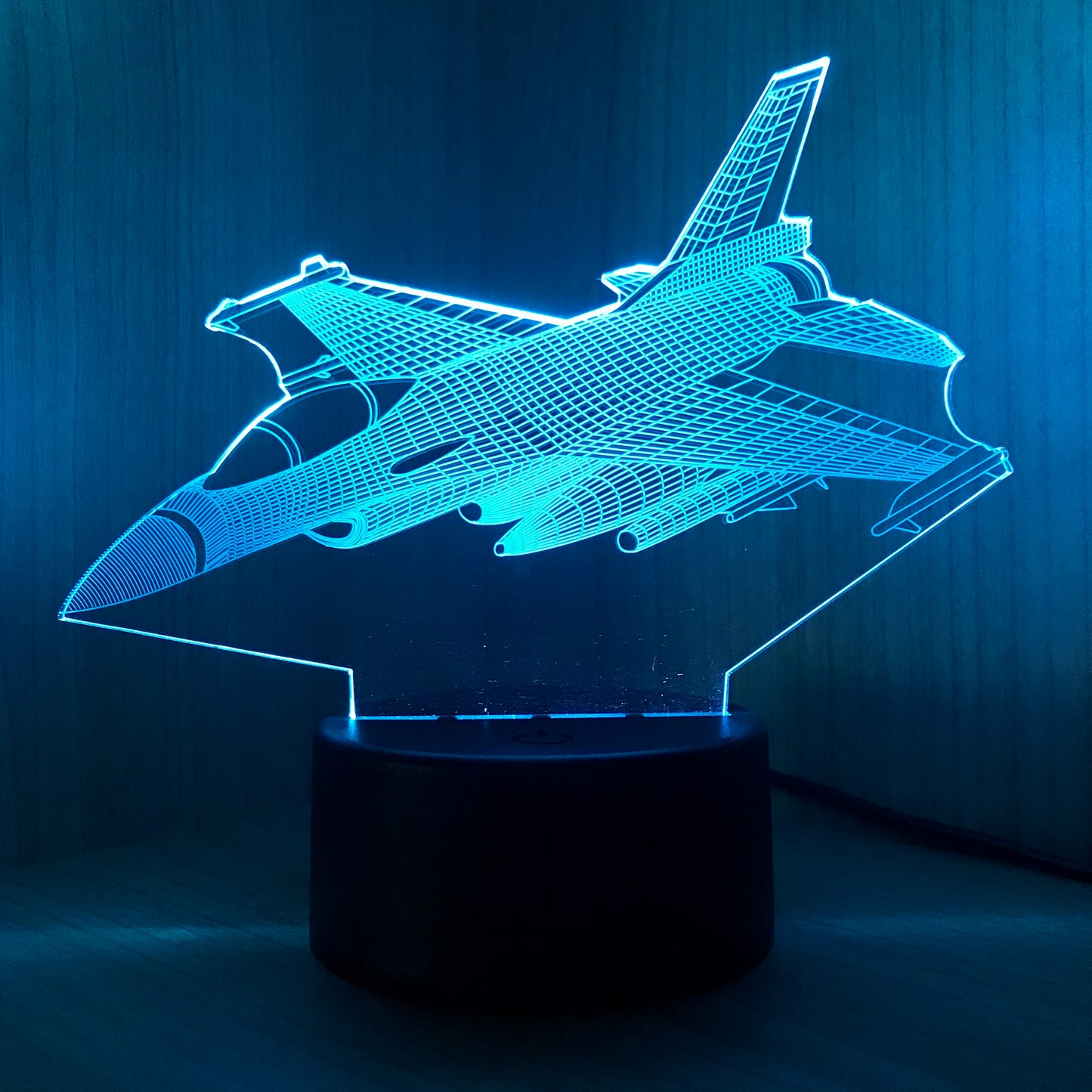 Lampe 3D Avion de chasse F16