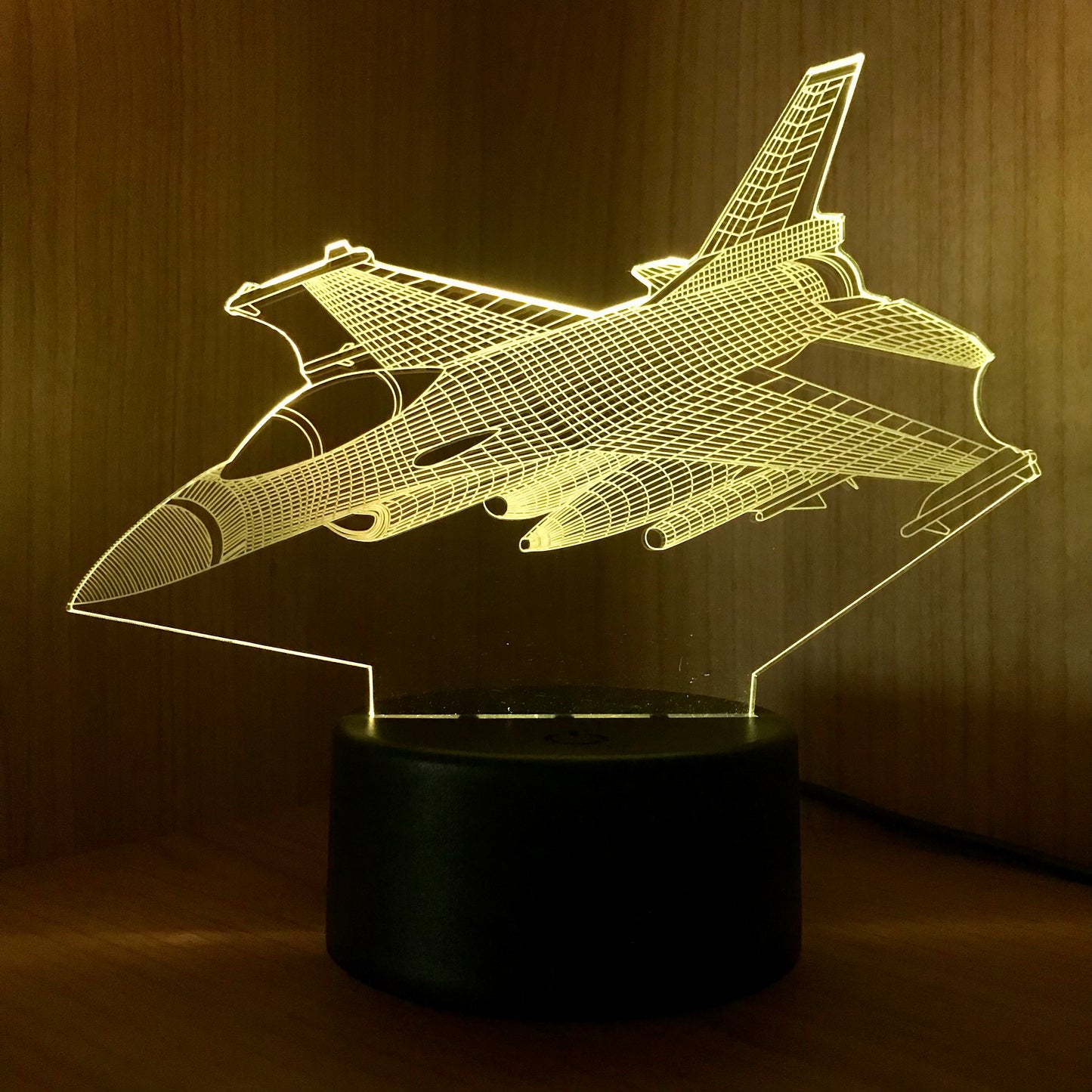 Lampe 3D Avion de chasse F16